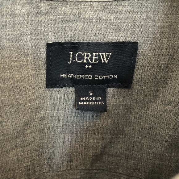 ✨3/$30✨ J. Crew Button-Up Heathered Cotton Shirt | S​​ - Picture 3 of 3